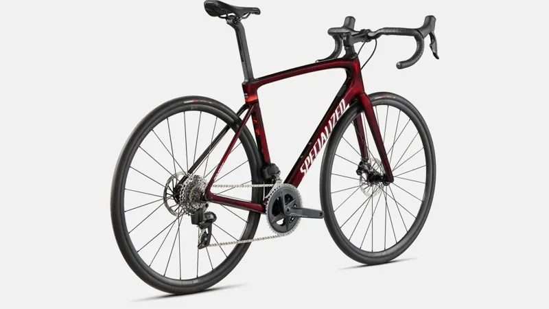 Specialized Roubaix Comp Carbon Road Bike in Red-5