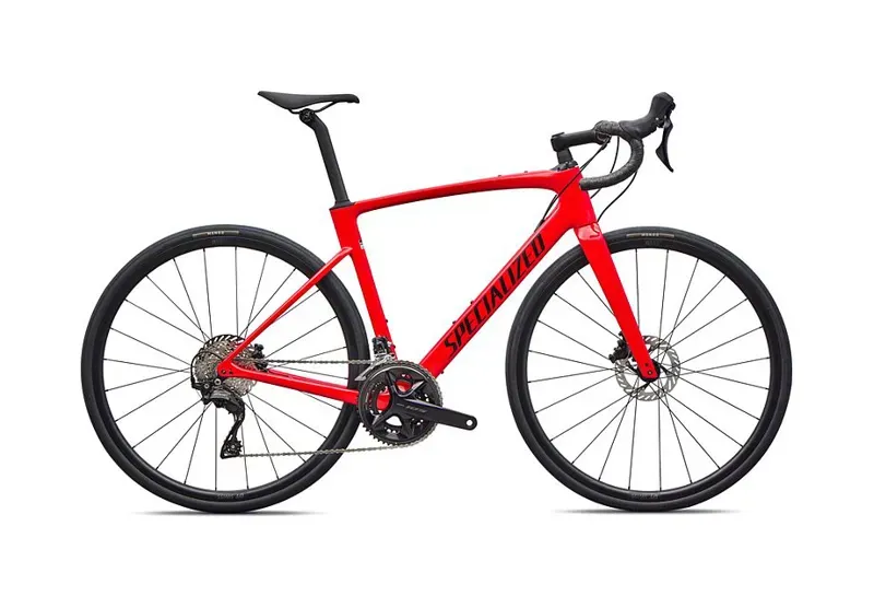 Specialized ロードバイク レッド/ブラック Specialized Roubaix SL8 Sport Road Bike in Vivid Red