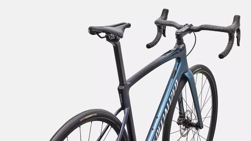 Specialized Roubaix SL8 Comp Shimano 105 Di2 Road Bike in Gloss Cast Blue Metallic-3