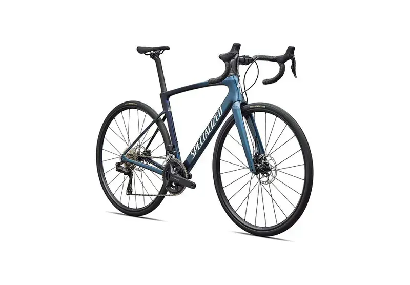 Specialized Roubaix SL8 Comp Shimano 105 Di2 Road Bike in Gloss Cast Blue Metallic-1