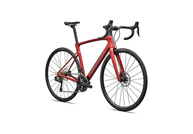 Specialized Roubaix SL8 Comp Shimano 105 Di2 Road Bike in Gloss Cayenne Metallic-1