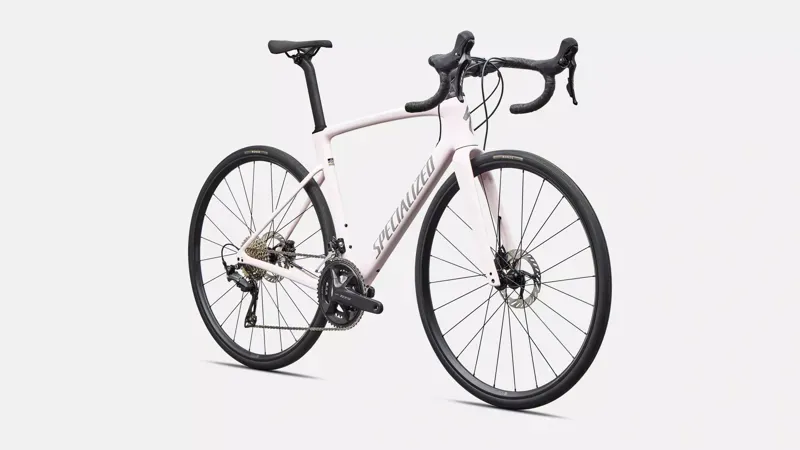 Specialized Roubaix SL8 Sport Shimano 105 Road Bike in Gloss Rose Shimmer-1