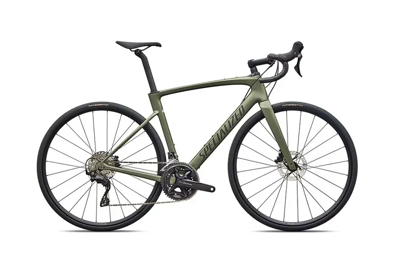 Specialized Roubaix SL8 Sport Shimano 105 Road Bike in Satin Bottle Green-2