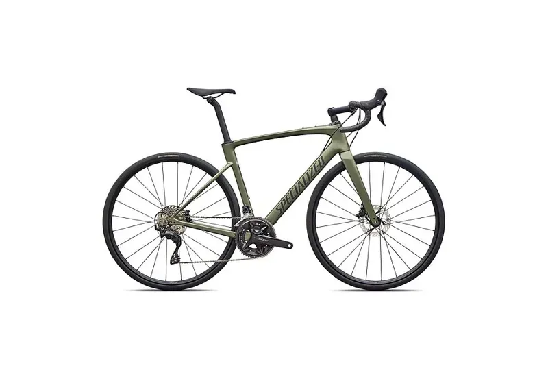 Specialized Roubaix SL8 Sport Shimano 105 Road Bike in Satin Bottle Green-1