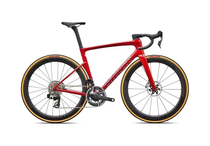 Specialized Tarmac SL9 S-L SRAM RED AXS Road Bike in Cayenne/Chrome