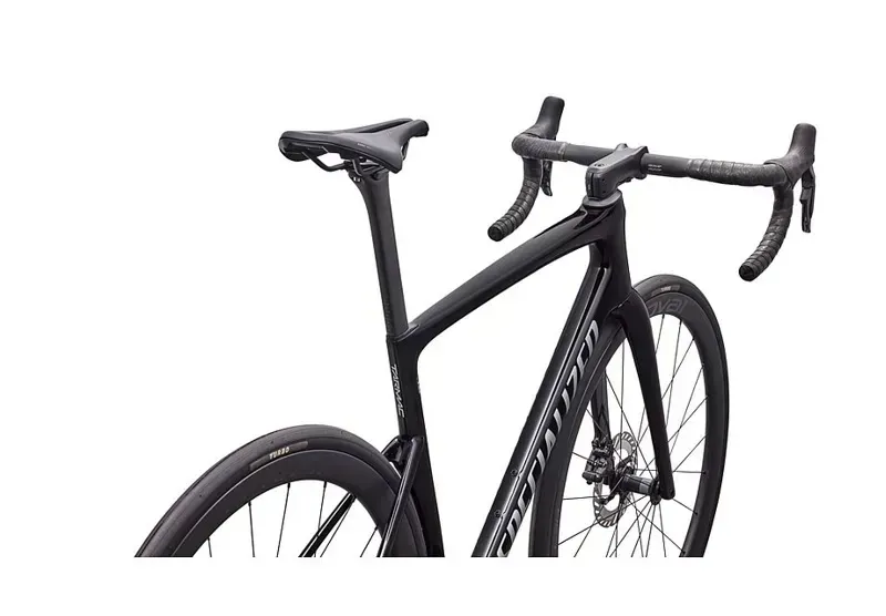 Specialized Tarmac SL9 Expert Shim. Ult. Di2 Road Bike in Black/Silver-5