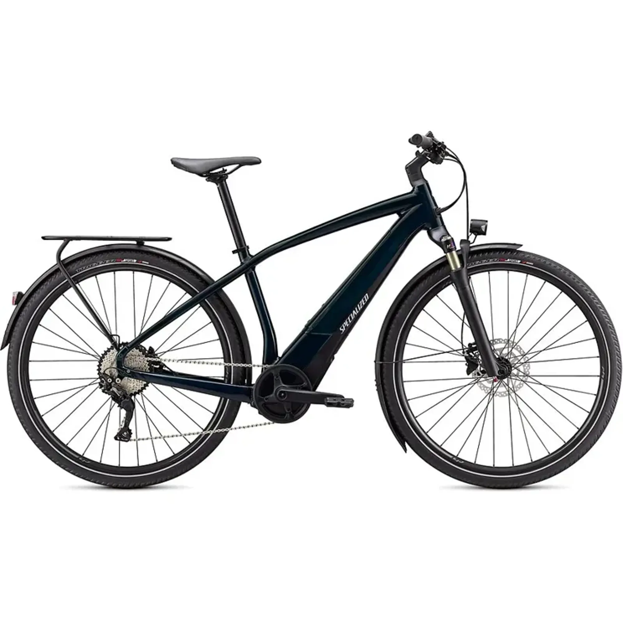 Specialized Turbo Vado 4.0 Electric Bike in Forest Green/Black/Liquid Silver Specialized Turbo Vado 4.0 Electric Bike in Forest Green/Black/Liquid Silver