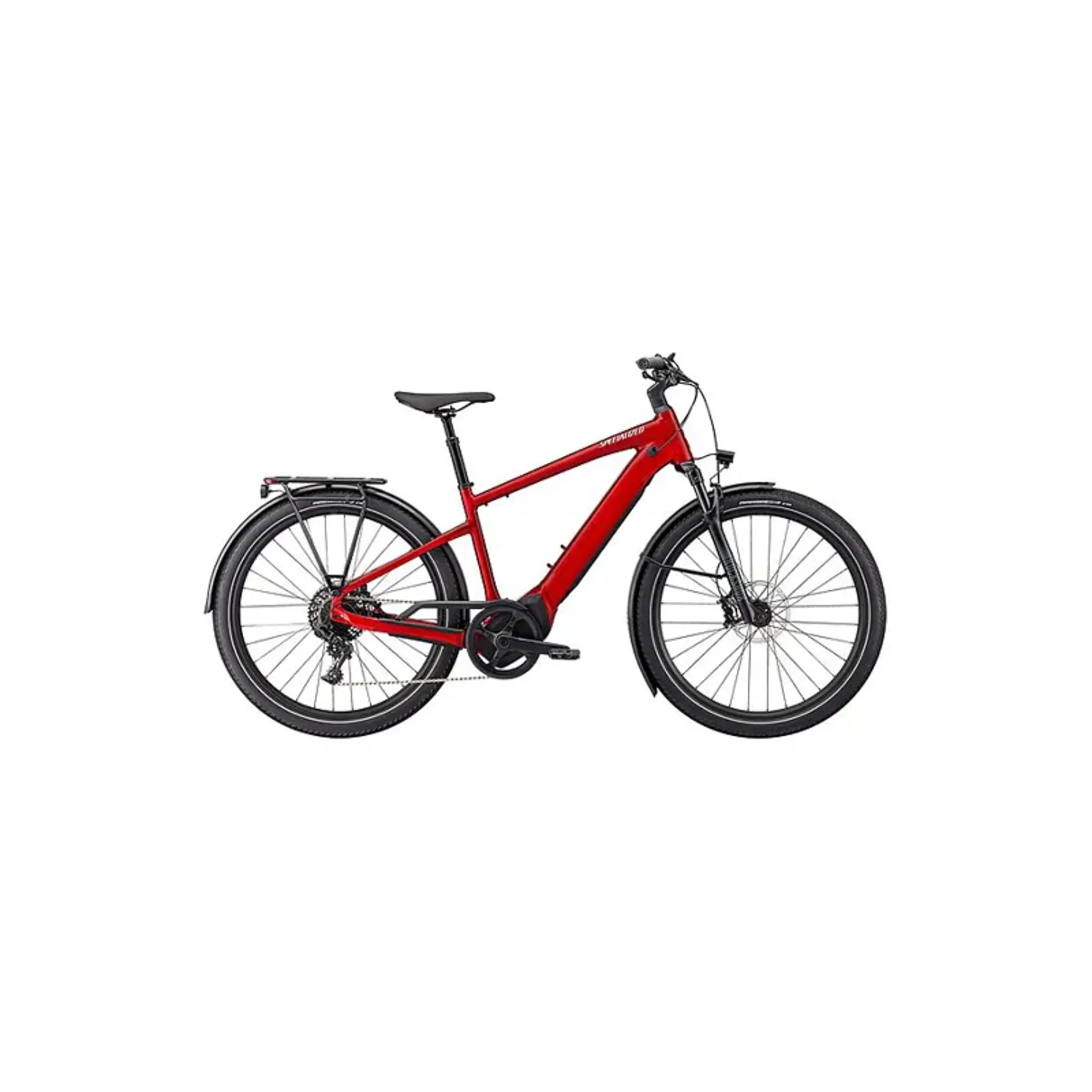 Specialized Turbo Vado Electric City Bike in Red/Silver