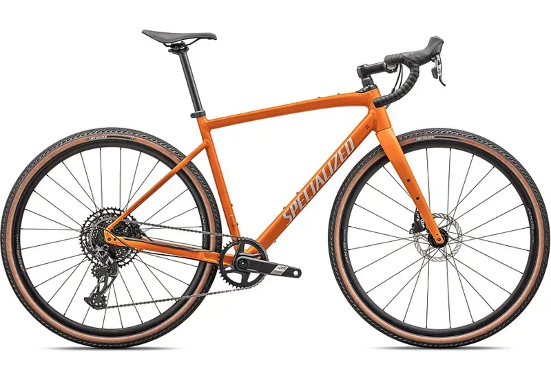 Specialized Diverge Comp E5 Gravel Bike in Amber Glow Dove Gray