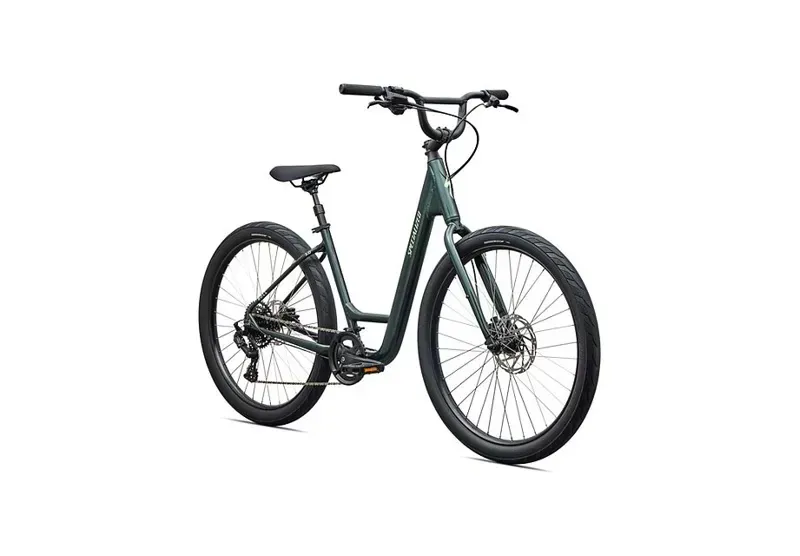 Specialized Roll 3.0 Low Entry Fitness Bike in Gloss Oak Green Metallic-1