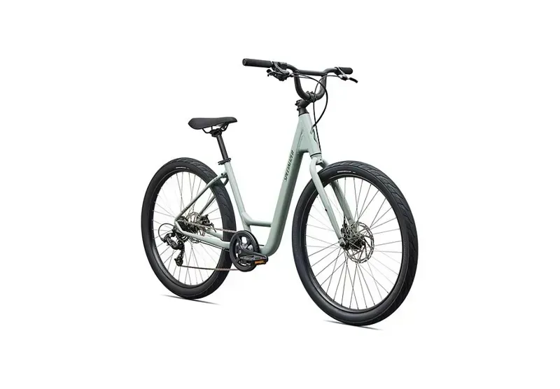Specialized Roll 2.0 Low Entry Fitness Bike in Gloss Agave Gray-1