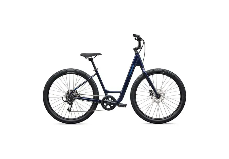 Specialized Roll 2.0 Low Entry Fitness Bike in Gloss Metallic Deep Marine-3