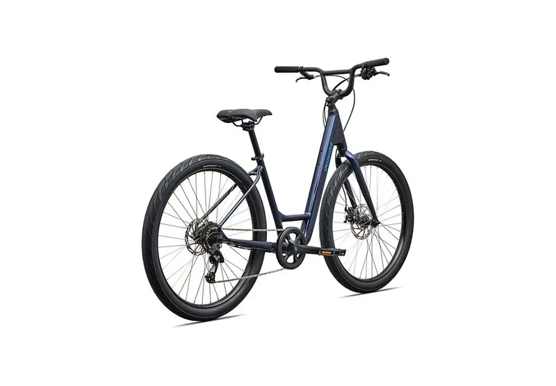 Specialized Roll 2.0 Low Entry Fitness Bike in Gloss Metallic Deep Marine-2