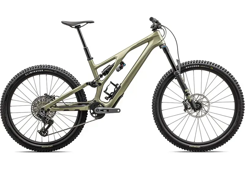Specialized Stumpjumper EVO Expert T-Type Trail Bike in Metallic Spruce/Dark Moss