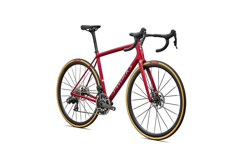 Specialized S-Works Aethos 2 SRAM RED AXS Road Bike in Sandstone/Red-3