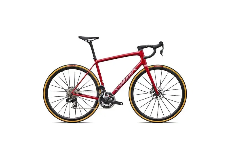Specialized S-Works Aethos 2 SRAM RED AXS Road Bike in Sandstone/Red-4