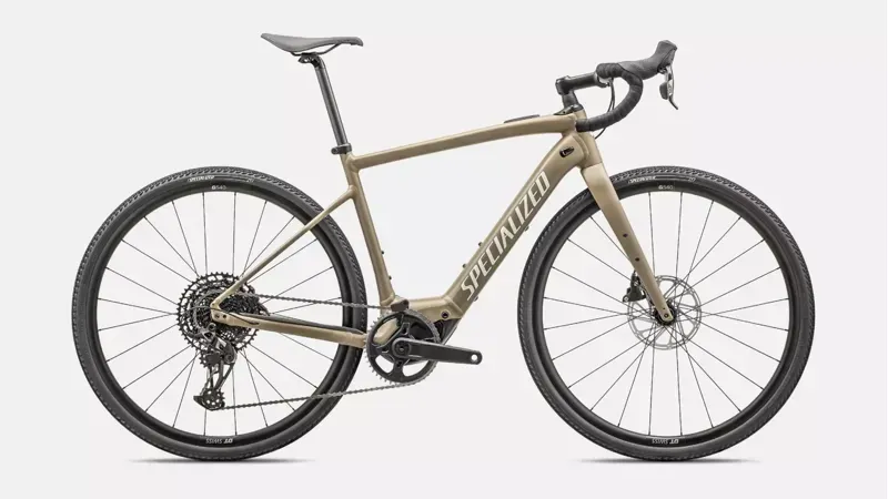 Specialized Turbo Creo 2 Comp E5 E-Road Bike In Satin Taupe/Birch