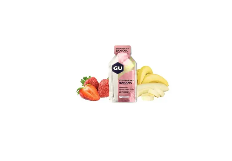 Gu Energy Gels in Strawberry/Banana Single