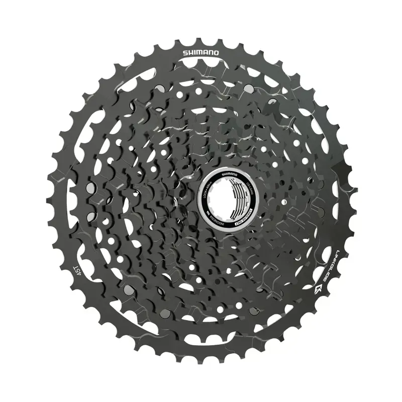 Shimano CS-LG400-11 11-speed Linkglide Cassette in Gray-1