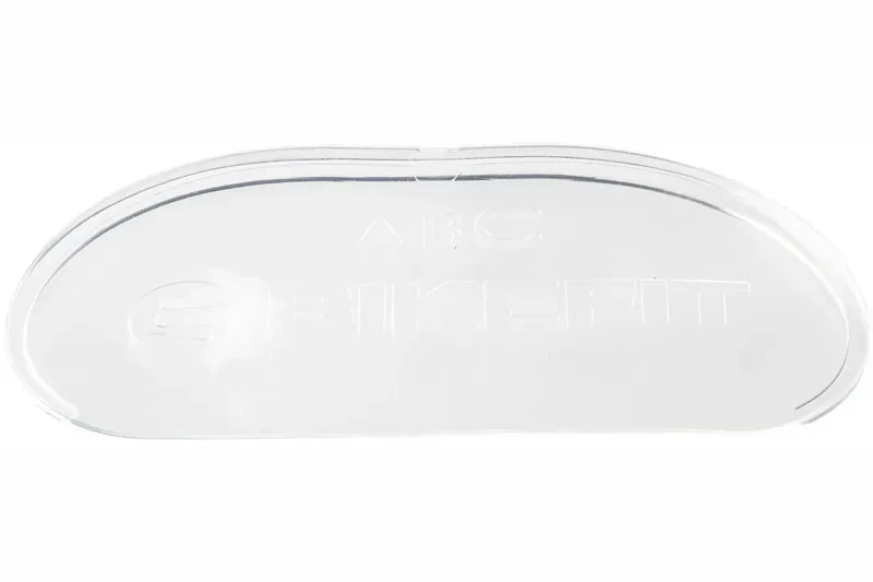 BikeFit In The Shoe Nesting Heel Wedges - 2 3 And 4 Degree 10-Pack Clear-3