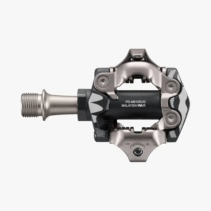 Shimano PD-M8100 GRX SPD Gravel Pedals in Black-3