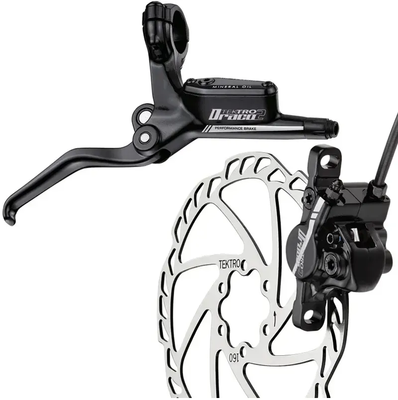 Tektro Draco 2 Front 160mm Disk Brake in Black