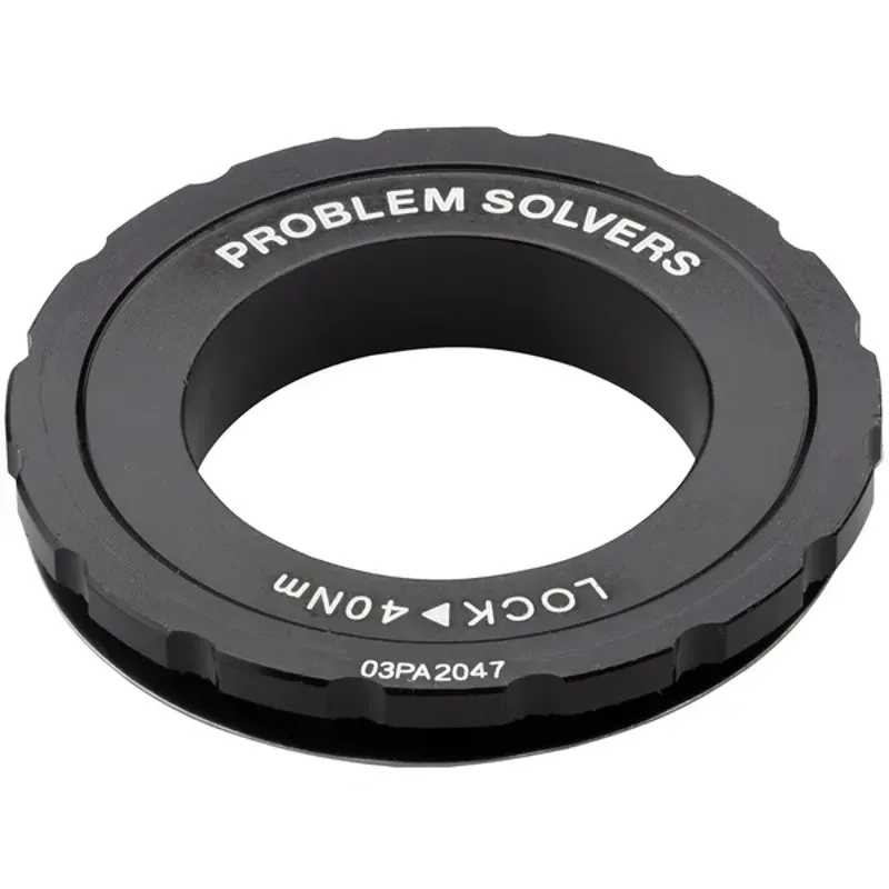 Problem Solvers Center-Lock Lockring for 12-15-20mm TA in Black