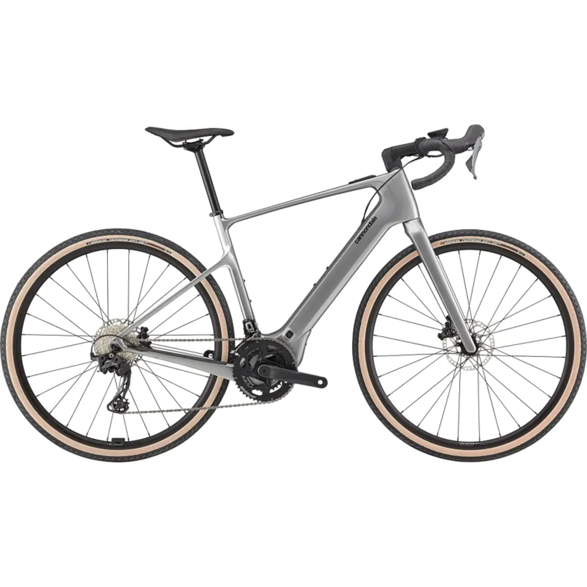 Cannondale Synapse Neo Allroad 2 eRoad Bike in Gray Cannondale Synapse Neo Allroad 2 eRoad Bike in Gray