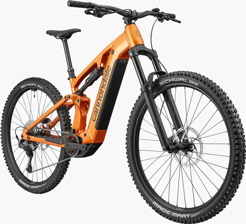 Cannondale Moterra 4+ eMountain Bike in Tiger Eye-1