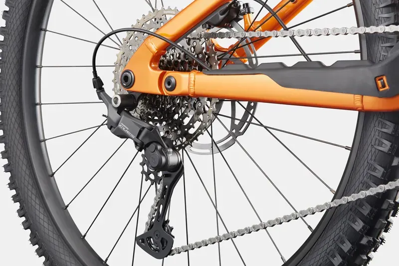 Cannondale Moterra 4+ eMountain Bike in Tiger Eye-4