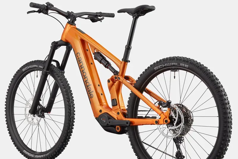 Cannondale Moterra 4+ eMountain Bike in Tiger Eye-5