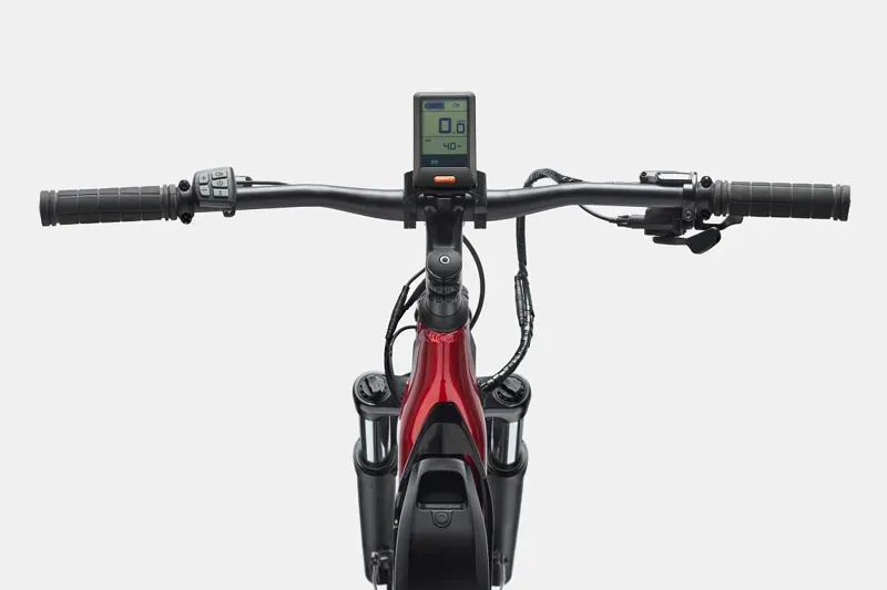 Cannondale Adventure Neo Allroad Speed Low StepThru eBike in Fire Red-1