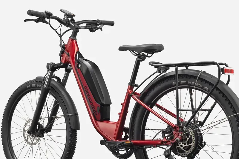 Cannondale Adventure Neo Allroad Speed Low StepThru eBike in Fire Red-3