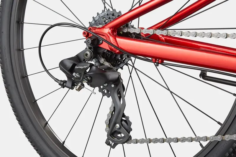 Cannondale Quick 24-inch Kids Bike in Red-5