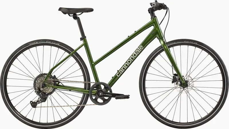 Cannondale Quick 3 StepThru Road Bike In Spruce Green