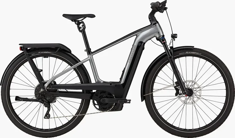 Cannondale Tesoro Neo X 1 E-Road Bike in Gray