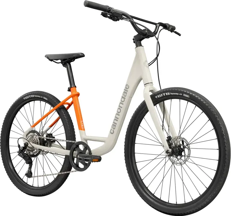 Cannondale Treadwell 2 Low StepThru Fitness Bike in Chalk-1