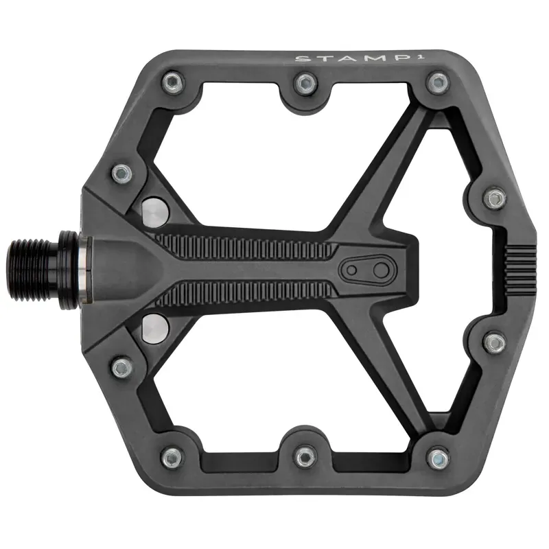 Crankbrothers 9 16 Stamp 1 Gen 2 Small Platform Pedals in Black