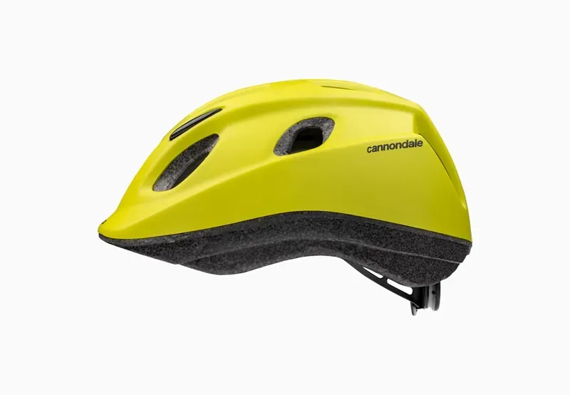 Cannondale Quick Junior Youth Helmet in Highlighter