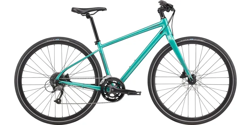 2021 Cannondale Quick Disk 3 Womens Fitness Bike in Blue