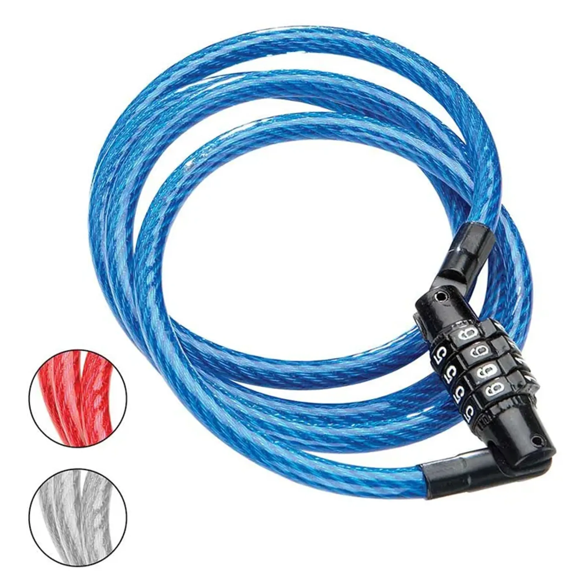 Kryptonite Keeper Combo Cable Lock in Blue - Main Image