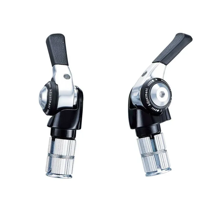 microSHIFT 2/3x8 Bar End Shifters in Black