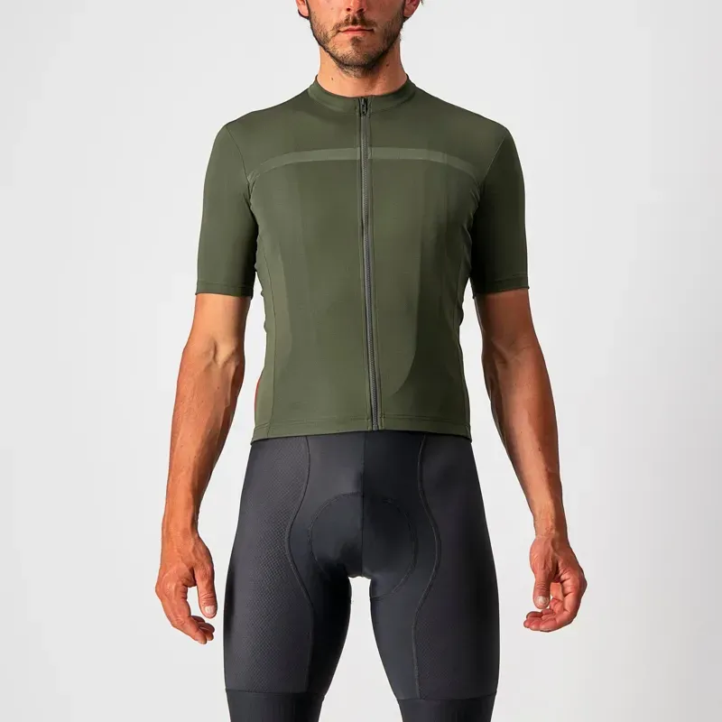 Castelli Classifica Short Sleeve Full-Zip Performance