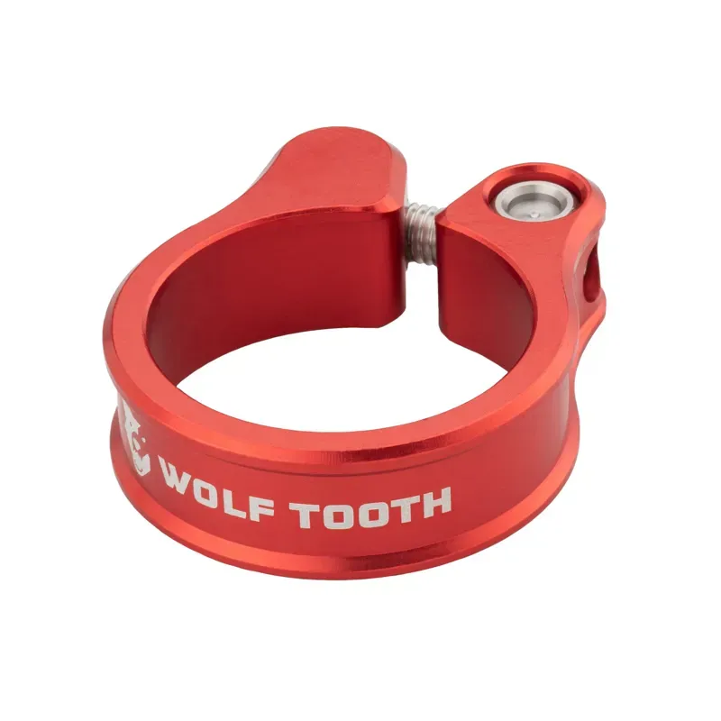 Wolf Tooth Seatpost Clamp - 34.9mm Red