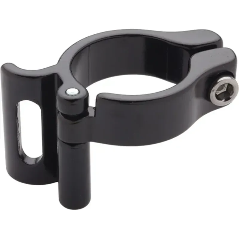 Problem Solvers Braze-On 31.8mm Slotted Adaptor Clamp in Black