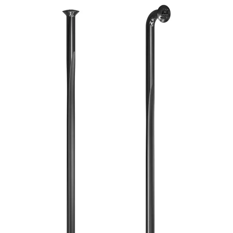 DT Swiss Aerolite 248mm J-Bend Bladed Spoke in Black