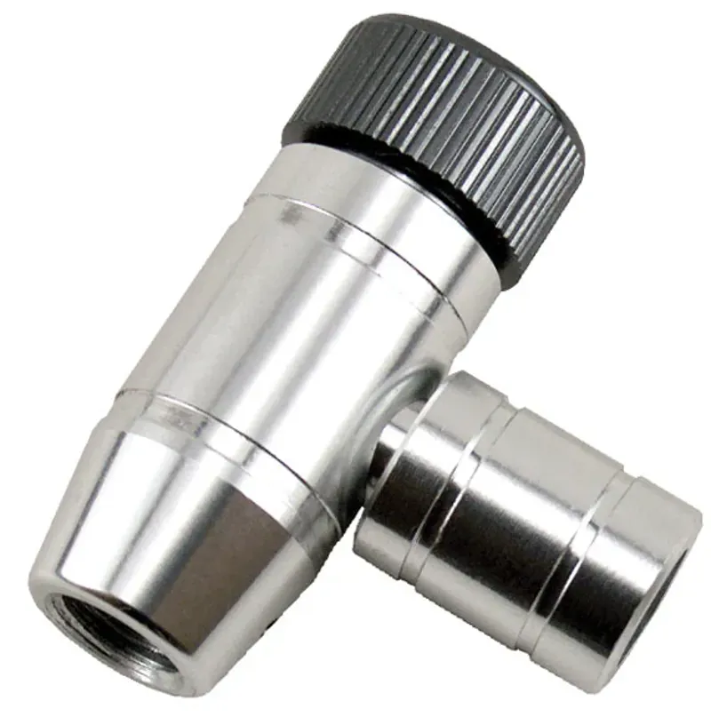 Portland Design Works Shiny Object CO2 Inflator Head Only in Silver