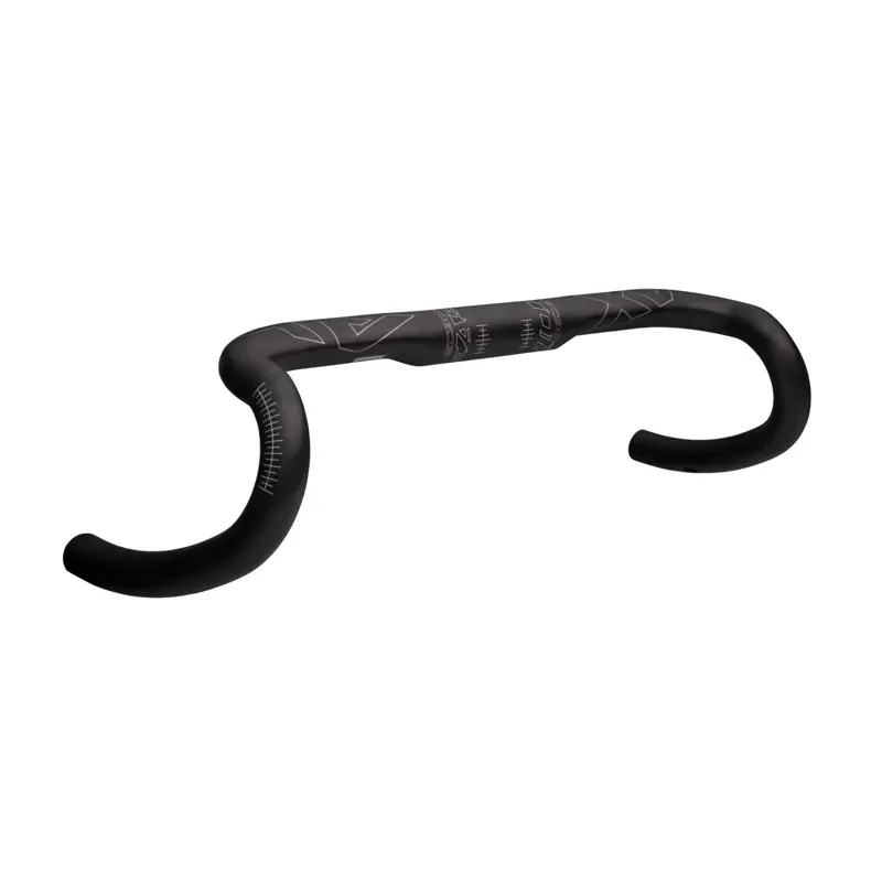 Easton EC90 AX Drop Handlebar - Carbon 31.8mm 46cm Di2 Internal Routing Black