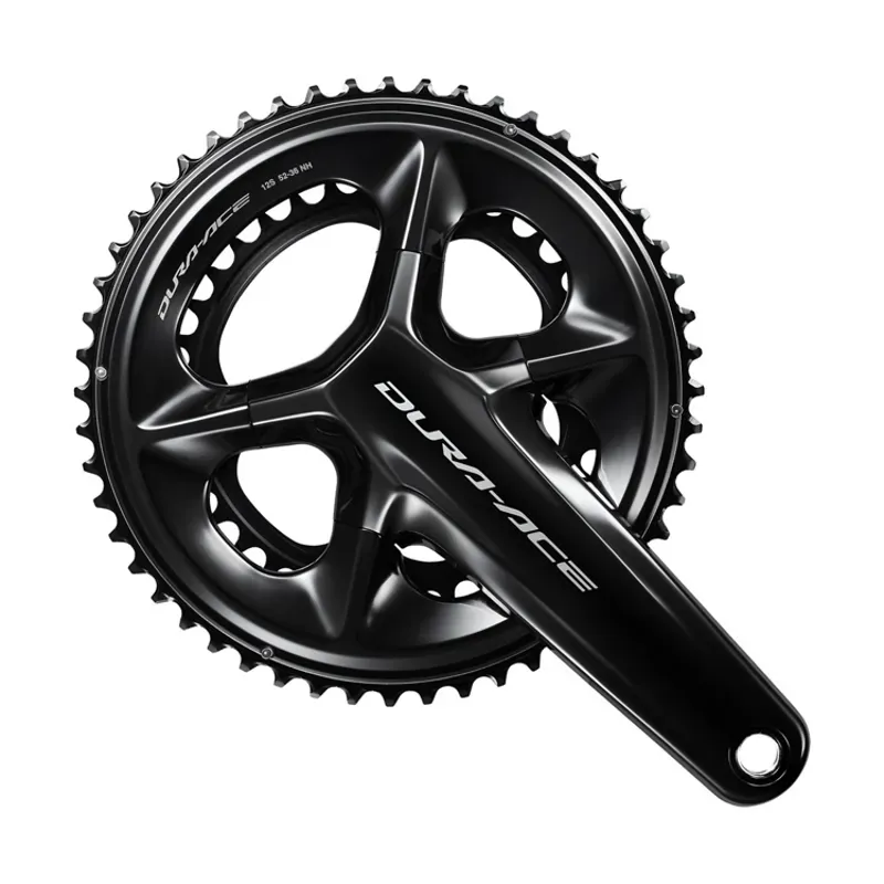 Shimano FC-R9200 Dura-Ace 2x12s Crankset in Black