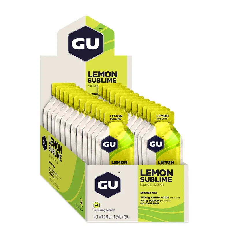 Gu Energy Gel 24-pack - Lemon Sublime